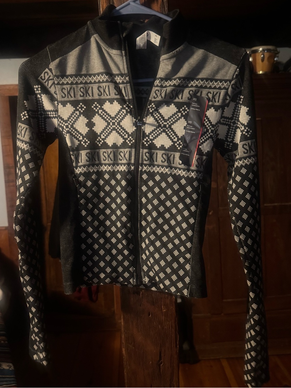 all in motion Black & Gray Nordic Ski Jacket
